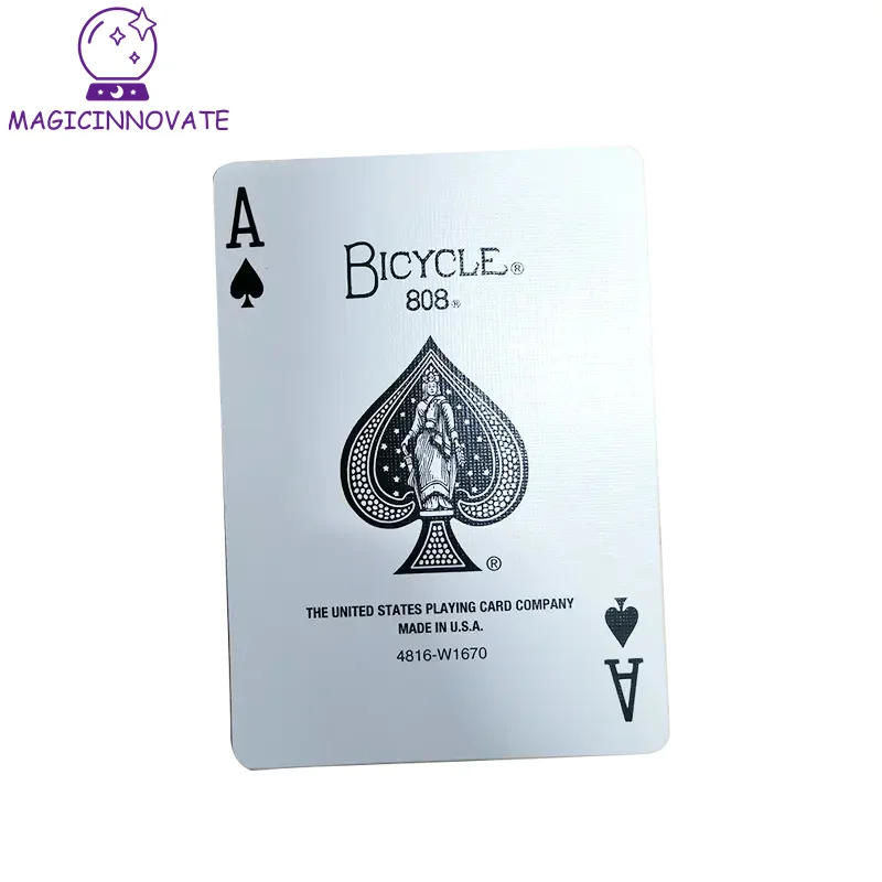 Shin Lim ACE Split Magic Tricks Split Ace of Spades Magical Visual Magician Close-up  Playing Card  Props Classic Toys