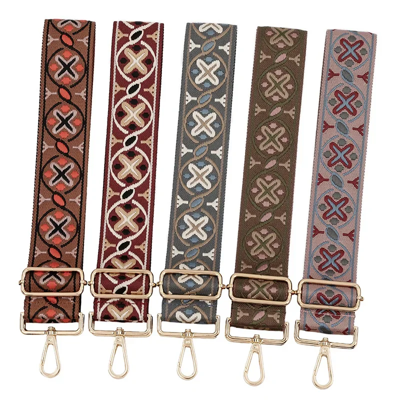 

Новая сумка с широким плечевым ремнем, модная сумка на одно плечо, косой через плечо, длинный плечевой ремень в этническом стиле, запасные части сумки