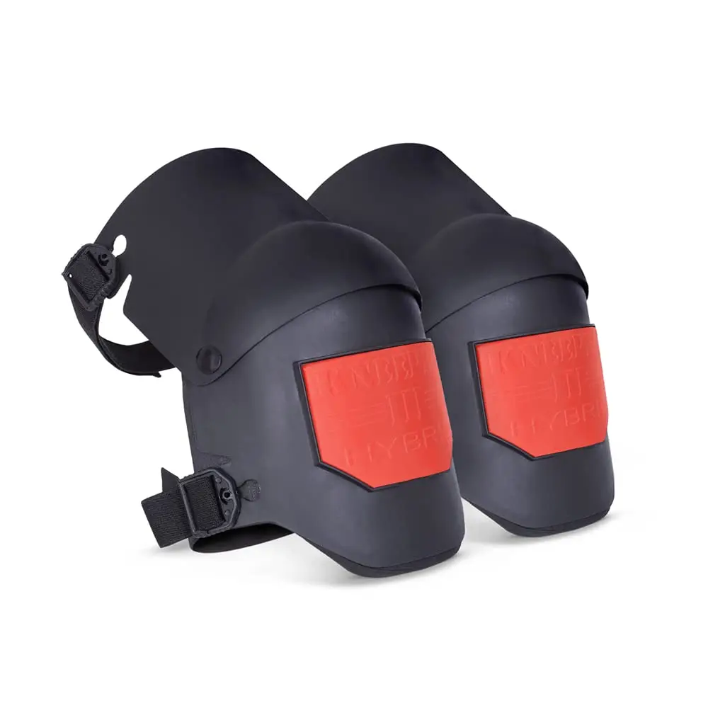 

Knee Pads with Built-In Gel Pads - for Construction, Gardening, Roofing, Work, Flooring - Pro Protection & Comfort