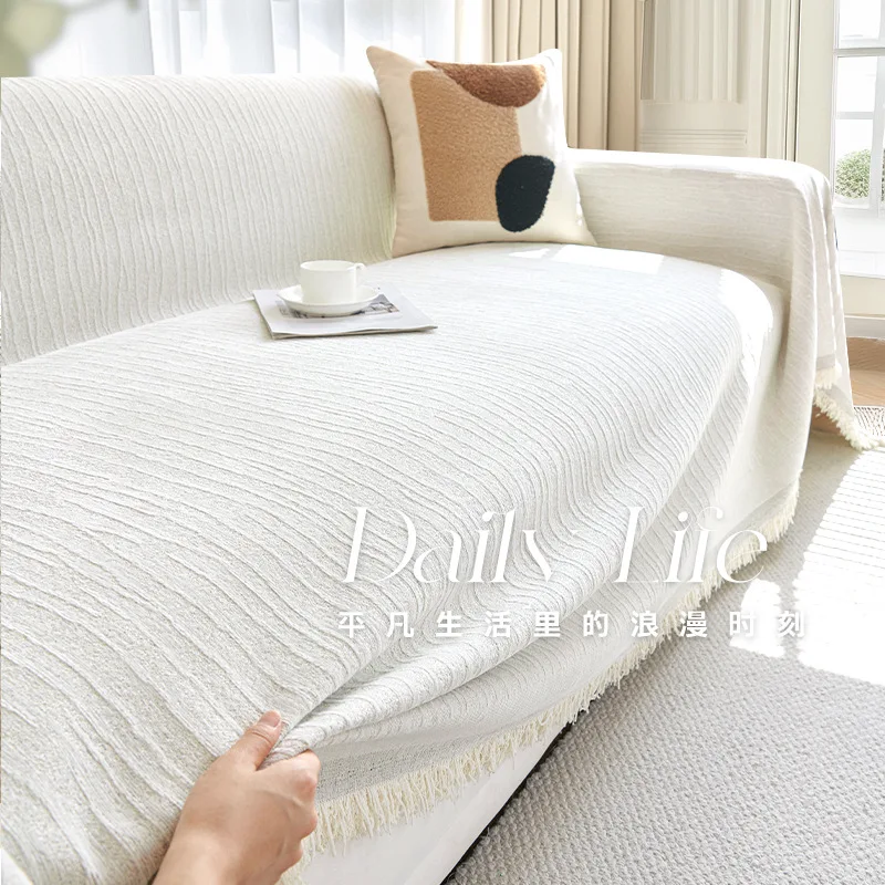 

Богемный чехол для дивана в гостиную, универсальный хлопковый коврик с геометрическим узором, нескользящий чехол-накидка для дивана, накладка на подушку дивана