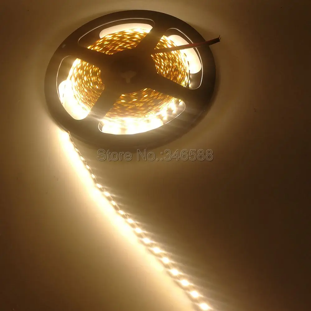 4mm PCB 2835 LED Strip Light 12V Super Bright 3528 120LED/m 5m 10m 15m 20m 50m Flexible LED Tape Lights Warm Cold/ Natural White