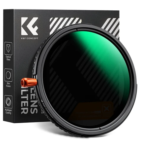 K&F CONCEPT набор фильтров ND2-32 и CPL с черной диффузией — фото товара