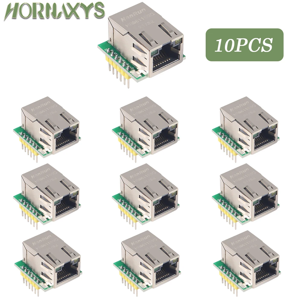 Moduł konwertera SPI na LAN/Ethernet TCP/IP Smart Electronics USR-ES1 z chipem W5500 - nowy