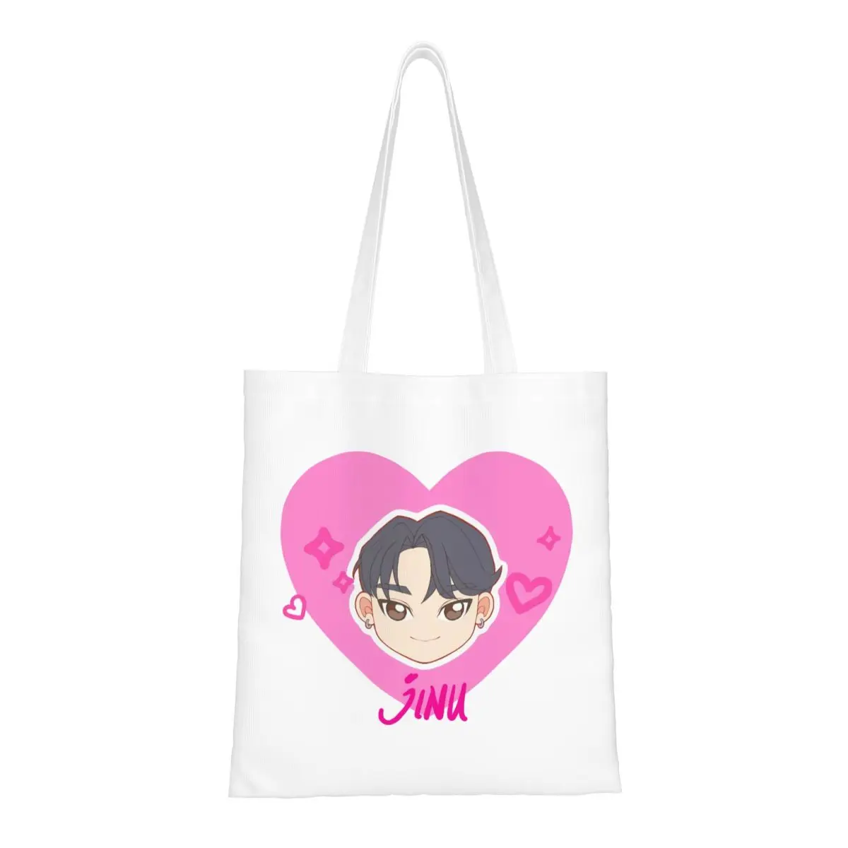 

Женские и мужские сумки KPop Demon Hunters Saja Boys Jinu, большая вместительная сумка для покупок для детей, сумки