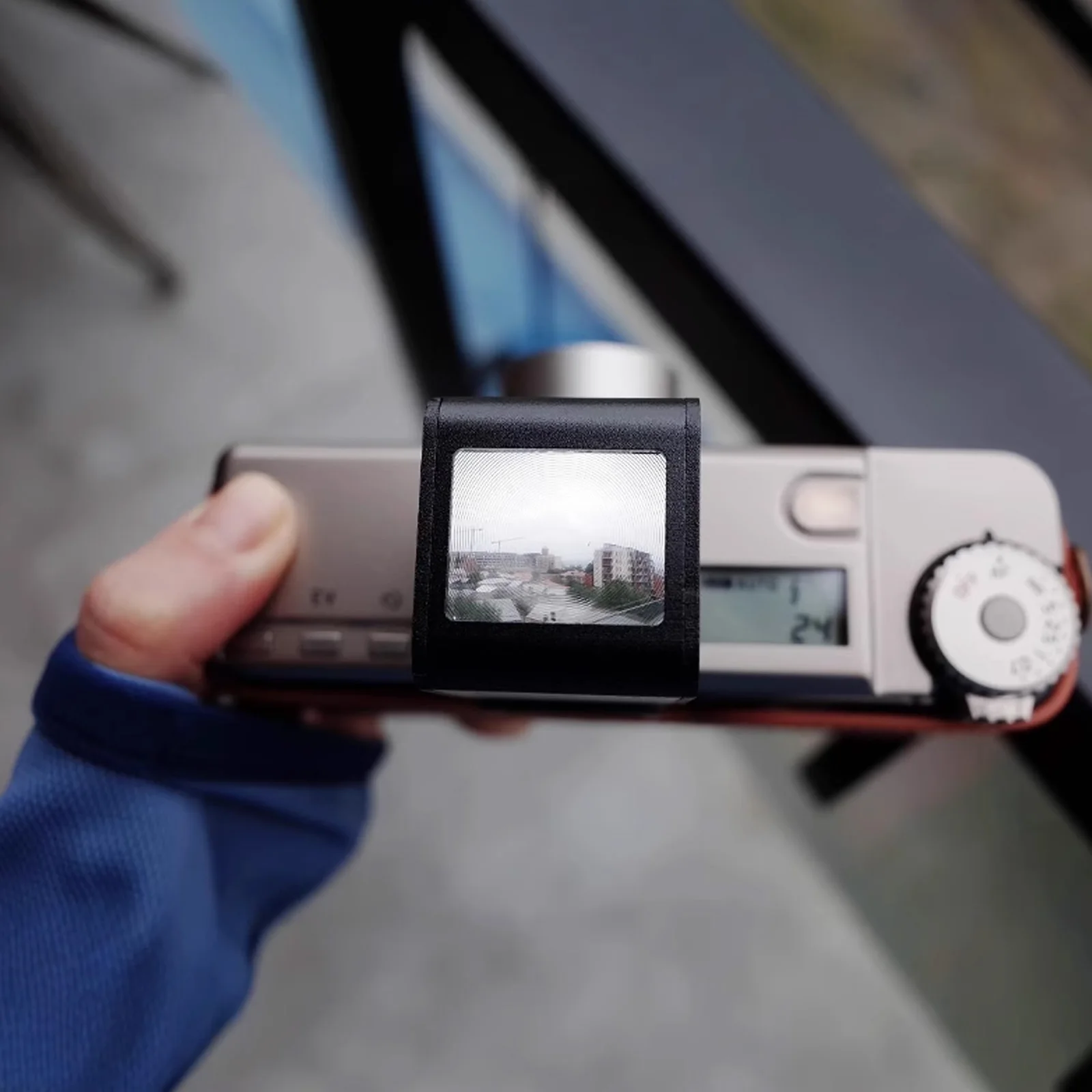 

Для Leica CM/Zoom/Minilux 35 мм/40 мм металлический видоискатель по талии HD оптический искатель ручной работы для профессиональной фотографии