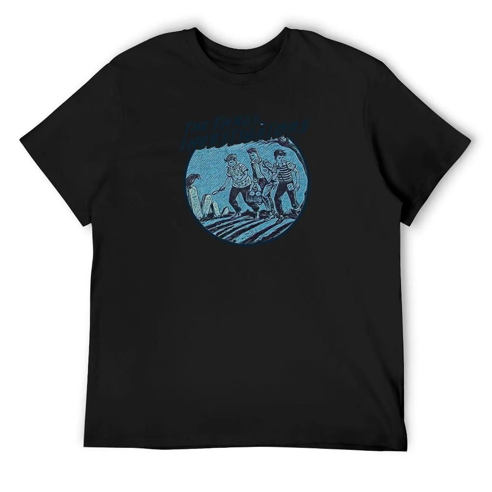 

The Three Investigators T-Shirt anime clothes summer clothes anime stuff shirts men graphic
