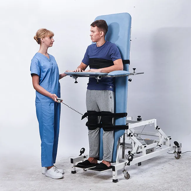 Medical Tilt Table Paralysis Rehabilitation Equipment Electric lifting bed Rehabilitation Beds