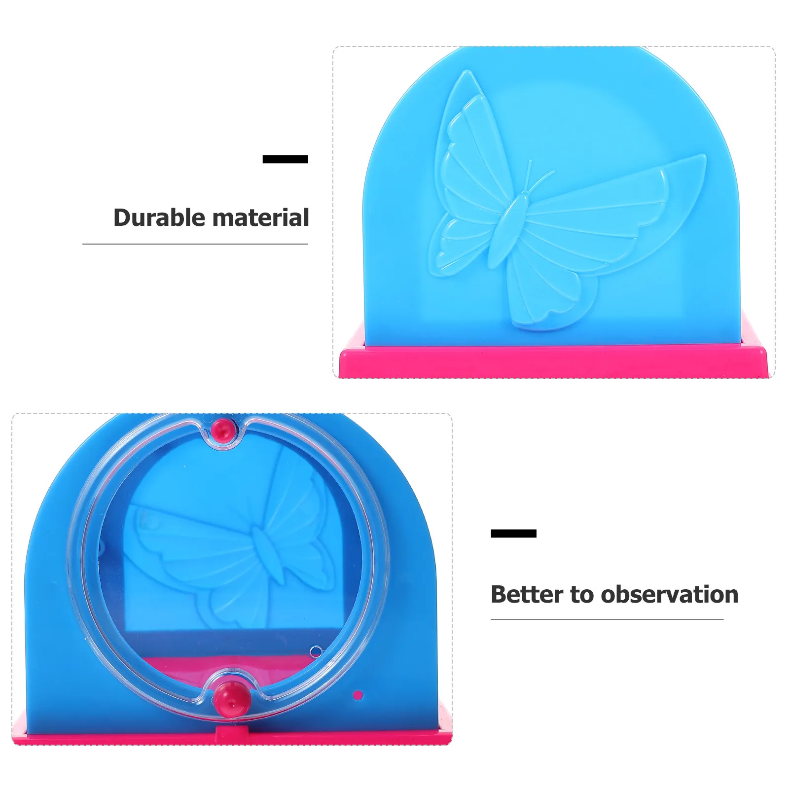 Kids Insect Habitat Cage with Fine Mesh for Bug Breeding and Cognitive Development – 1 Set