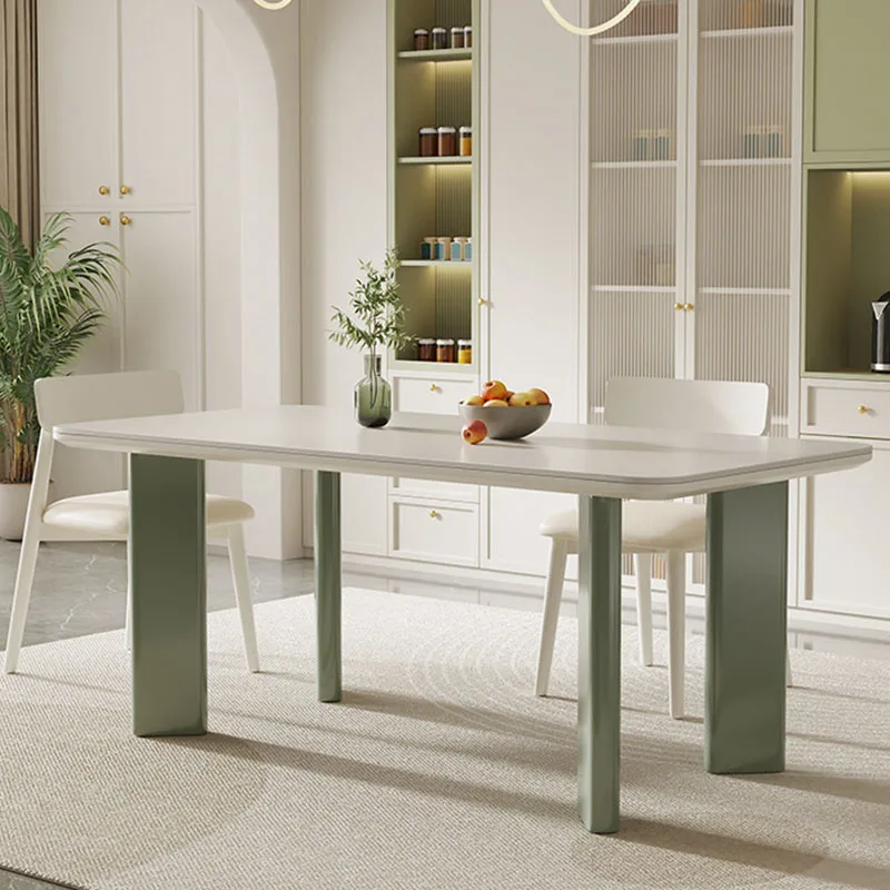 Modern Luxury Dining Table Kitchen Restaurant Coffee Nordic Salon Lounge Dining Table Designer Reception Mesa Home Furniture
