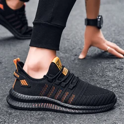 Men Shoes Running Shoes Casual 2023 Summer New Mesh Lightweight Vulcanized Shoes Fashionable  sneakers men Outdoor Walking