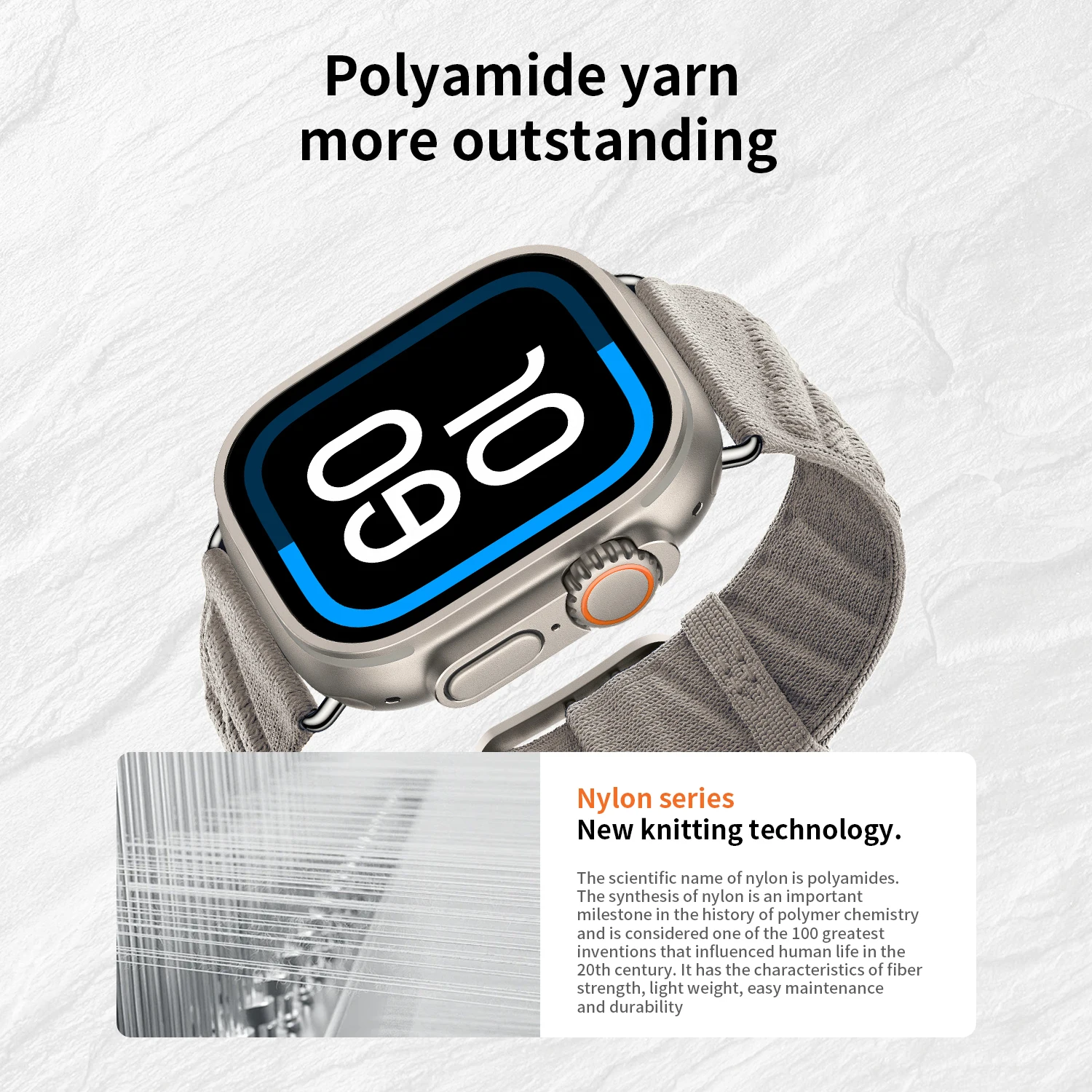 2026 Kebitt New En Mer Bleu Nuit Single Tour Iwatch Armband 42mm für Apple Watch Ultra4 3 Series12 11 10 9 8Se 3 Armband 46MM 45 49MM – Detail 5