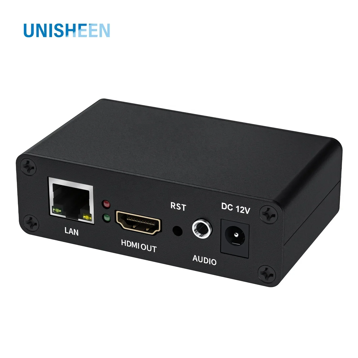 Custom Made Low Cost H265 H.264 Stream SRT RTMP RTSP UDP IPTV IPC Video Topbox Player Decoder Play Video Streaming