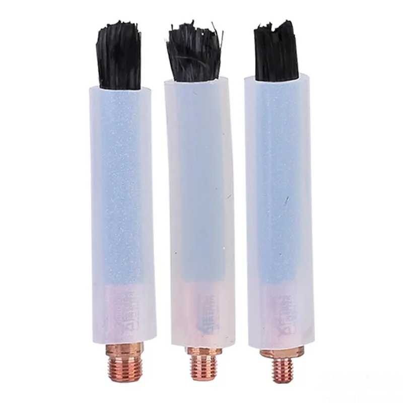 1pcs M6/M8/M10 Welding Brush Covers Welding Seam Cleaning Brush Carbon Fiber Welding Cleaning Brush Accessories 70MM