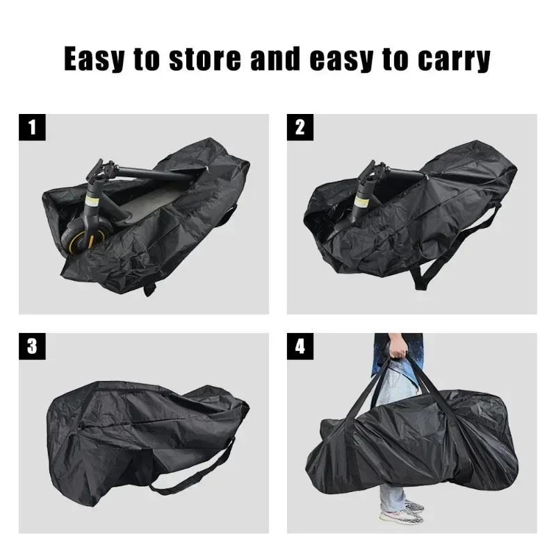 New 10inch Waterproof Carry Handbag Storage Bag for Ninebot MAX G30 Electric Scooter Foldable Skateboard Bag Scooter Accessories