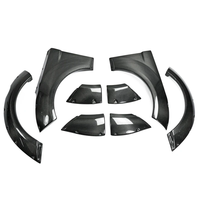 

For Hyundai Veloster EGR Style Carbon Fiber Front & Rear Fender Flares