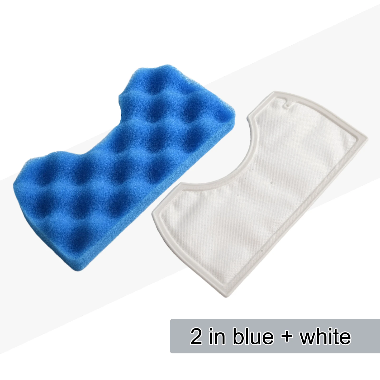 مقبض مزيل مرشح الكناس 15*7.5 سنتيمتر أزرق + أبيض للمكنسة الكهربائية سامسونج DJ97-01040C الغبار SC4310 SC4316 SC4320