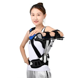 Adjustable Humeral Shoulder Hand Arm Fixation Brace for Adult Shoulder Joint Training Activity Shoulder Protector Fixed Device