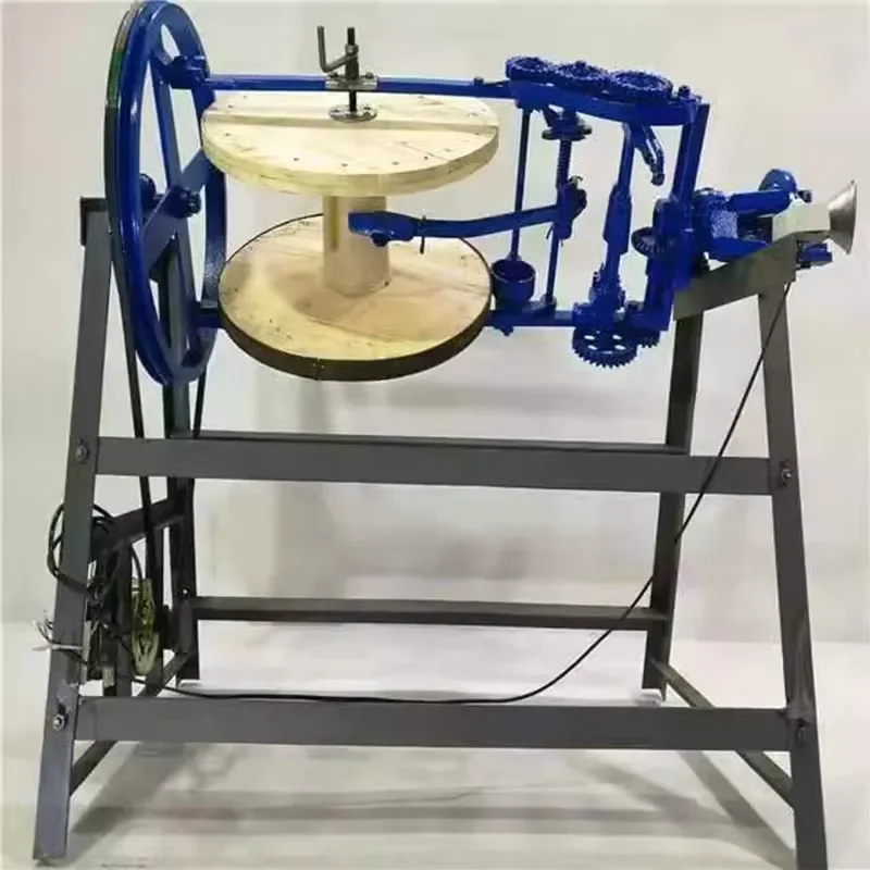 Hemp Stem Jute Knitting Machine, Jute Making Machine, Rice Straw Rope Knitting Machine, Straw Rope Twisting Machine