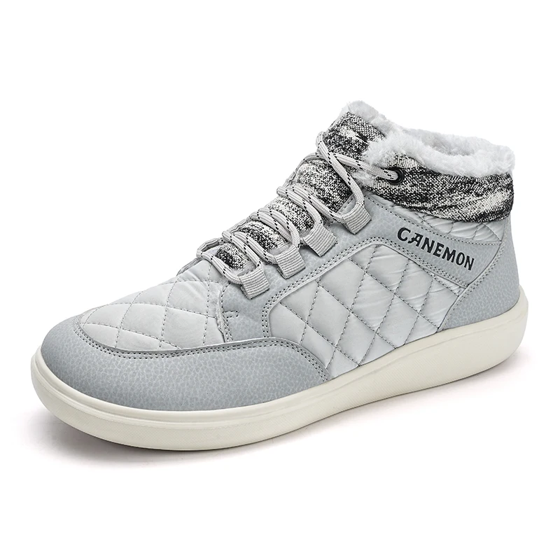 

Winter Men Snow Boots Big Size 37-48 Non-slip Unisex Ankle Boots Warm Plush Mens Casual Sneakers Waterproof Windproof Durable