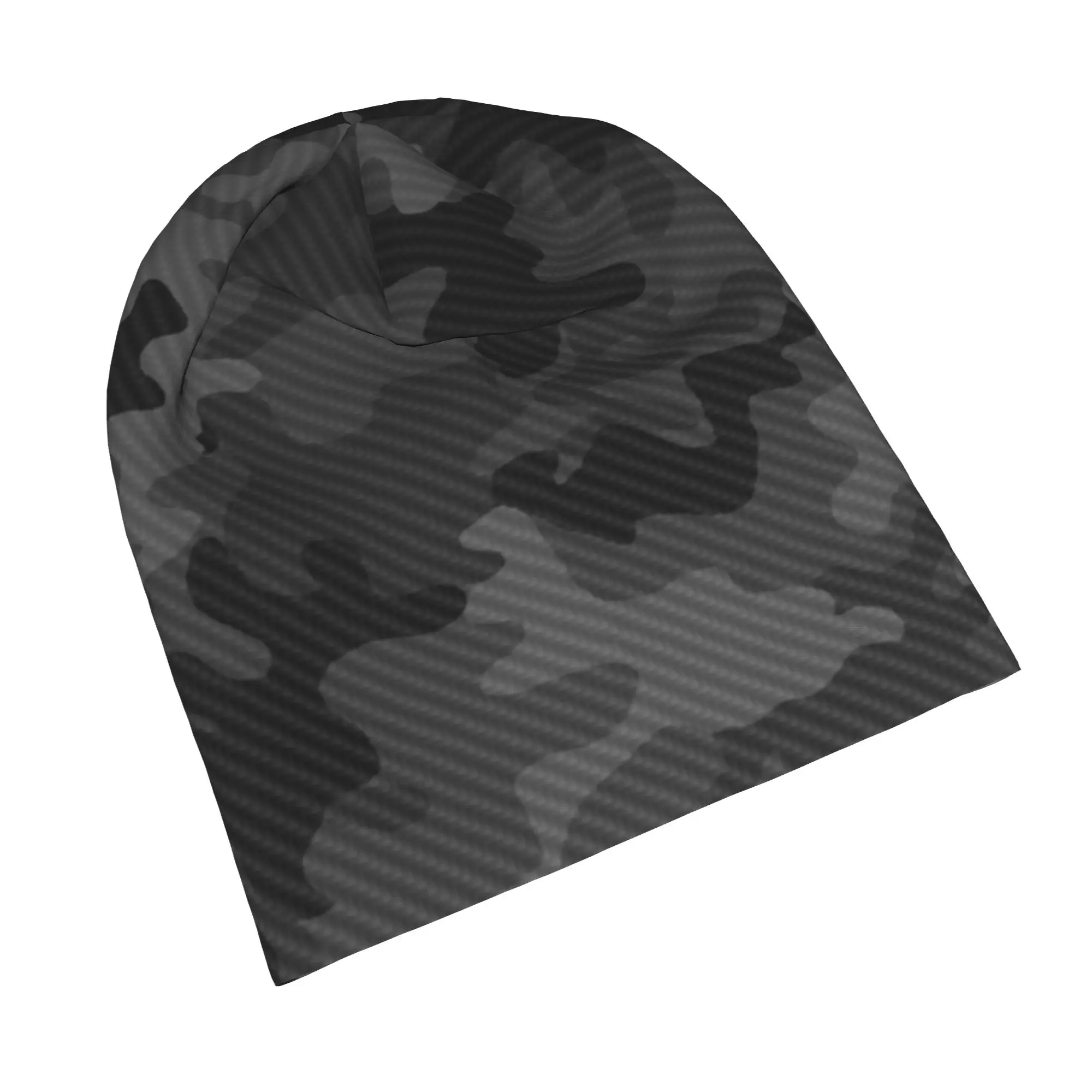 Carbon Camouflage Skullies Beanies Hat Multicam Military Vintage Unisex Street Caps Warm Dual-use Bonnet Hats