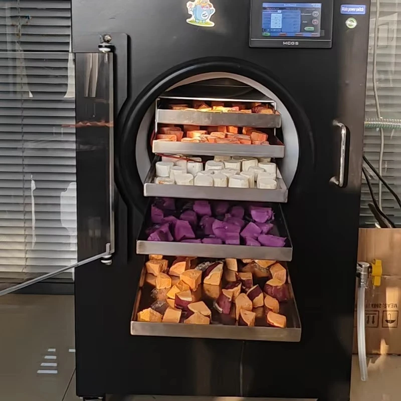 WiFi Remote Control Household Five Trays 5KG 7KG Small Compact Vacuum Sublimation Dryer Lyophilizer Freeze Drying Machine