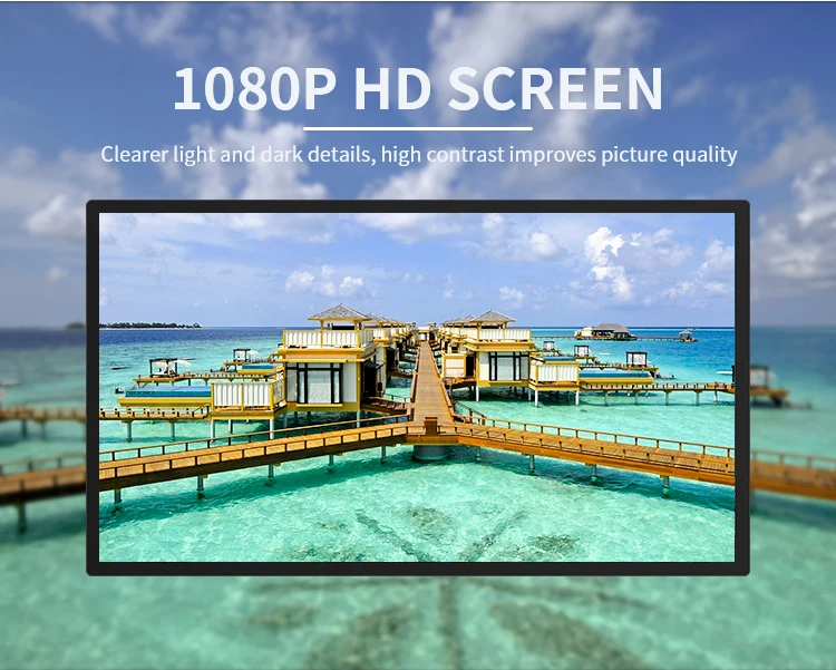 Hanging Wall Mounted Multi-function Can Display Window Party Projection Advertising Window LCD Display