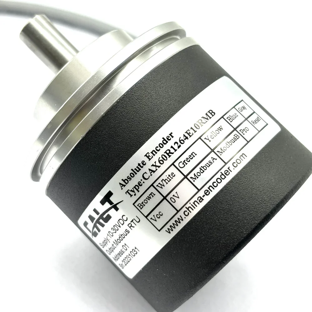 CALT Multiturn 4096 resolution Can open Absolute Rotary Encoder CAX60R1264E10RMB Modbus RTU