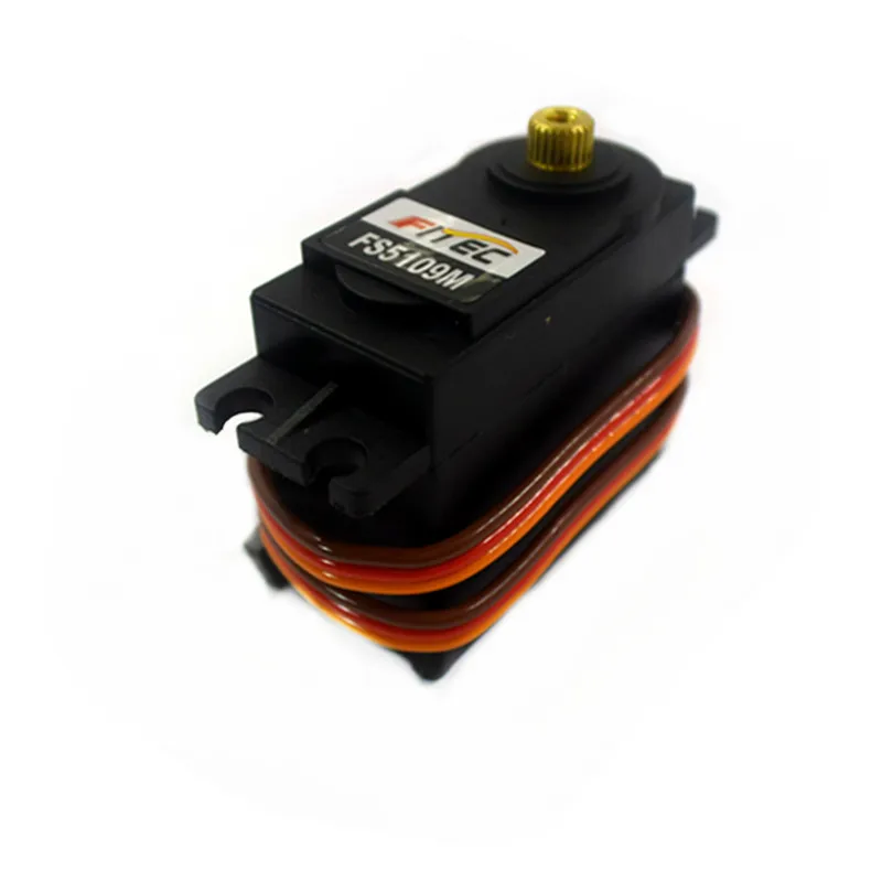Feetech FS5109M Analog 10kg Metal Gear Servo for 1:8/1:10 Scale RC Hobby Cars Unisex for Boys