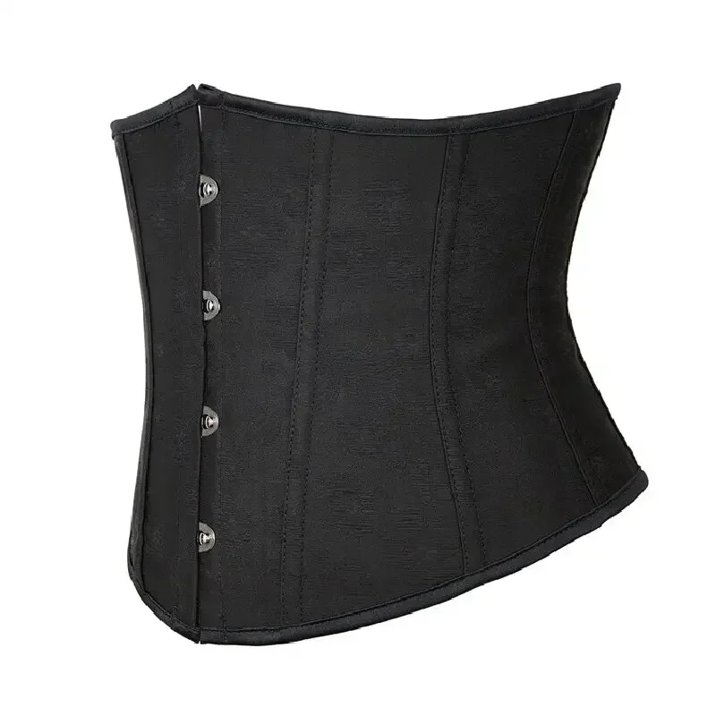 ผู้หญิงรัดตัว Underbust Top Body Shaper สําหรับเอว Cincher เซ็กซี่ Gothic Bustier Corselet Plus ขนาดสีดําสีขาว