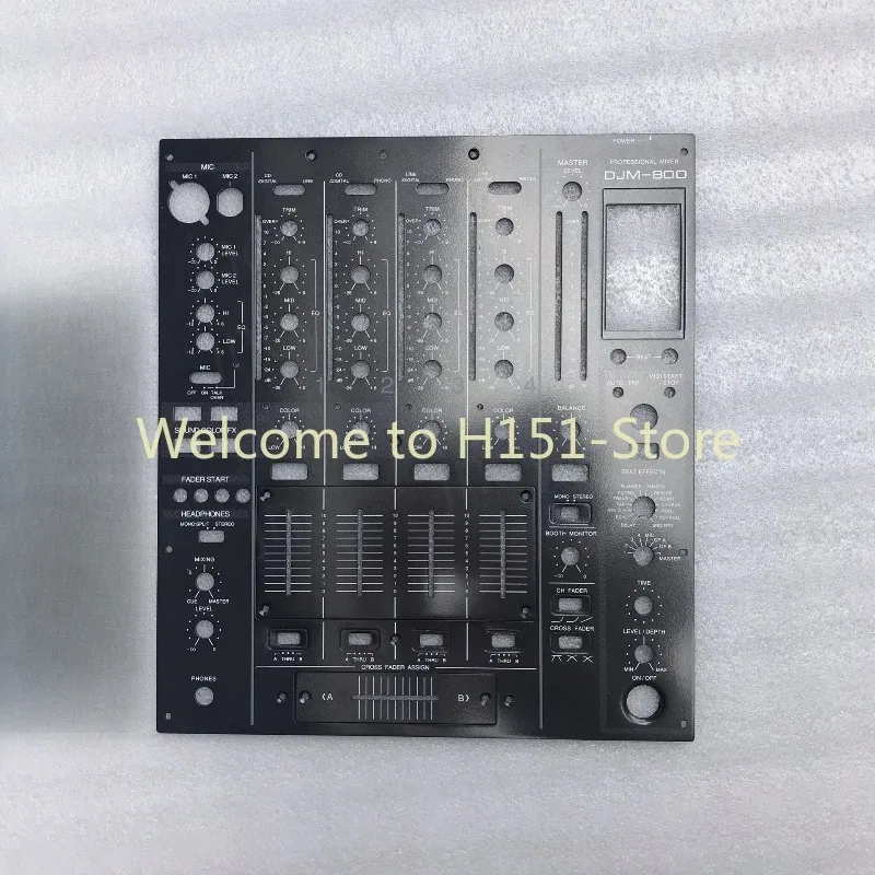 For Pioneer DJM-800 Mixing Table Panel Full Set of 3 Iron Plates Including Fader Cross-cutting Board Medium Plate