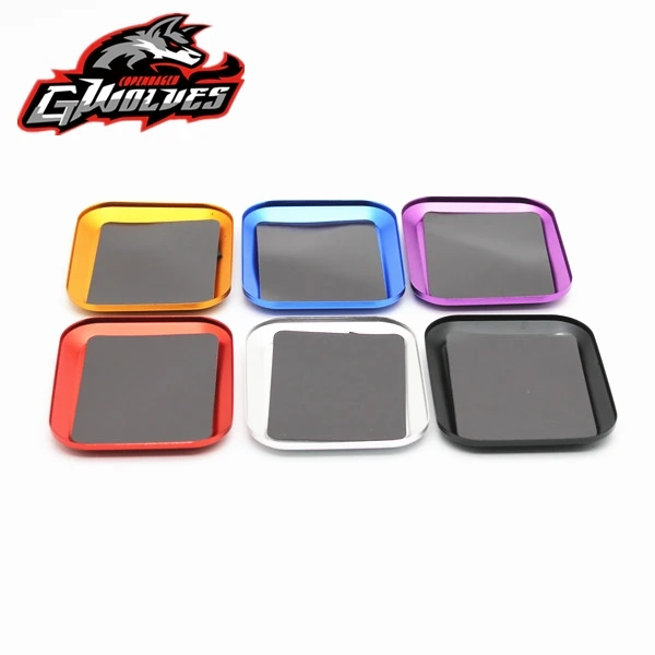 High Quality RC repair Tool Aluminum alloy magnet screw plate Prevent loss screws for RC car Aircraft Plane truck tool RC parts