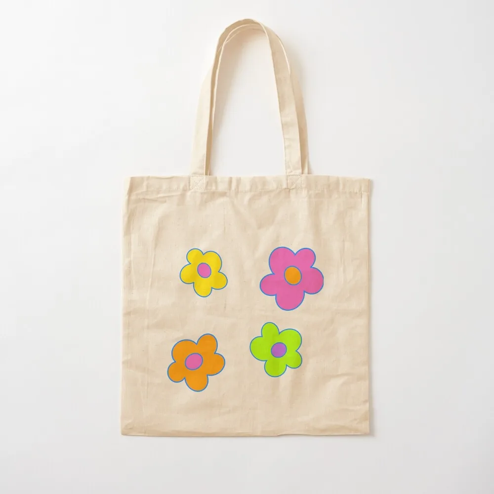 

Flower power Tote Bag hand bags eco pack Customizable tote bag shoping bag Canvas Tote