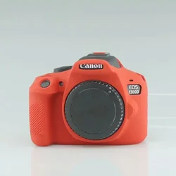 Dla Canon EOS 1200D silikonowe etui na aparat pancerna skórka osłona korpusu Protector Rebel T5 aparaty cyfrowe