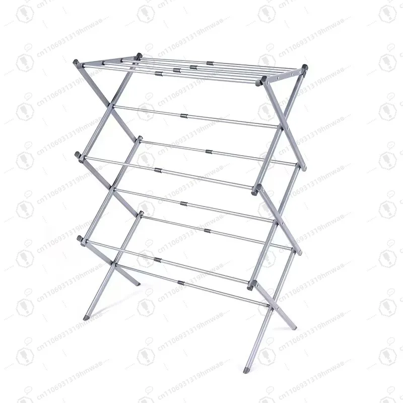 

The Indoor Balcony Does Not Install Three-layer Foldable Metal Drying Racks.