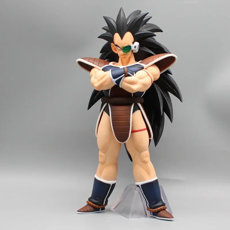 Dragon Ball Z Anime Figures Gk Raditz Super Saiyan Goku Brother Standing Combat Suit Statue Model Decoration Children Toys Gifts