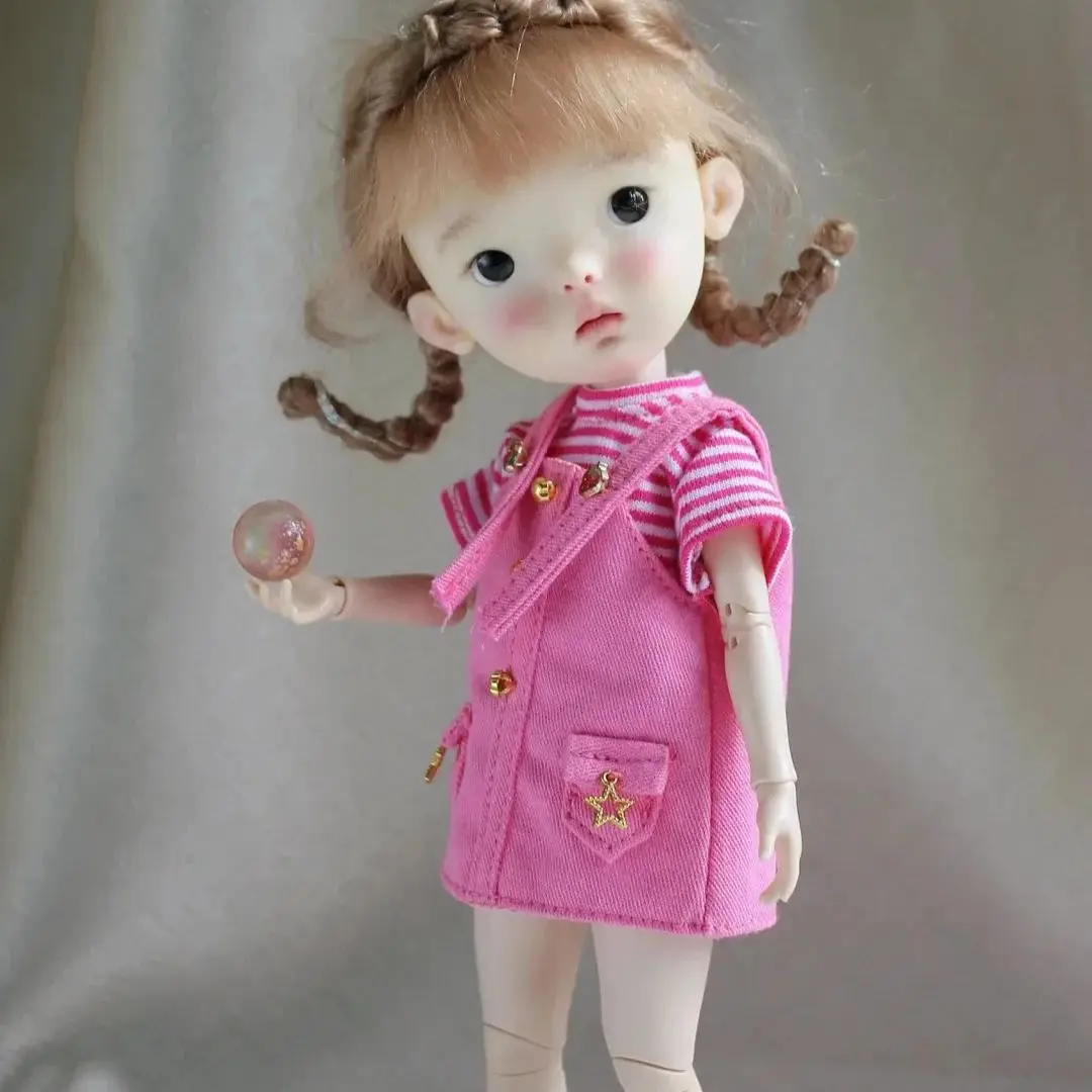 

BJD Doll 1/6 Landoudou nimo Cute Girl Brown Skin High Quality Resin Toy New Birthday Gift Dolls in Stock