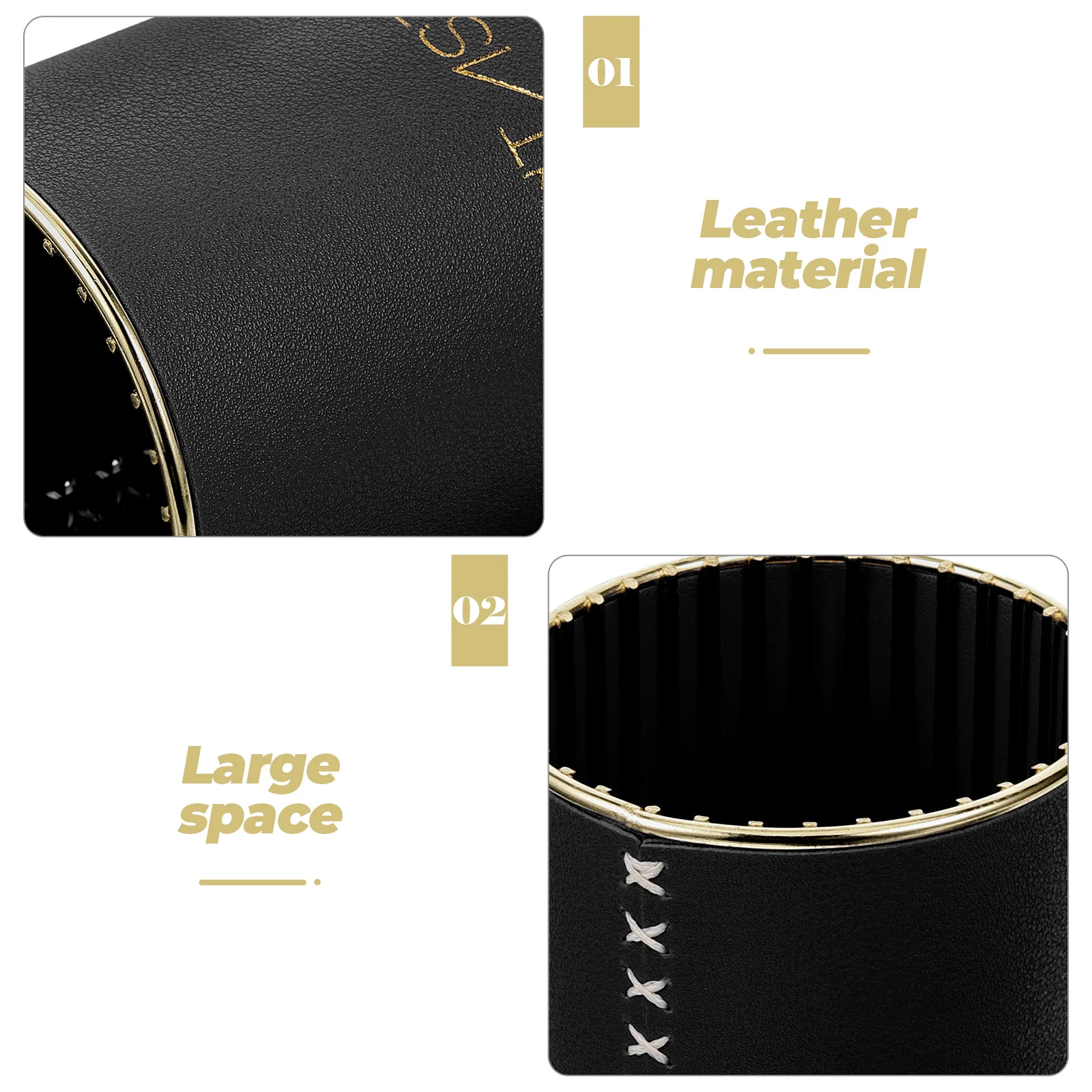 

Modern Makeup Brush Storage Container Pencil Cup Holder Multifunction Countertop Organizers Holders