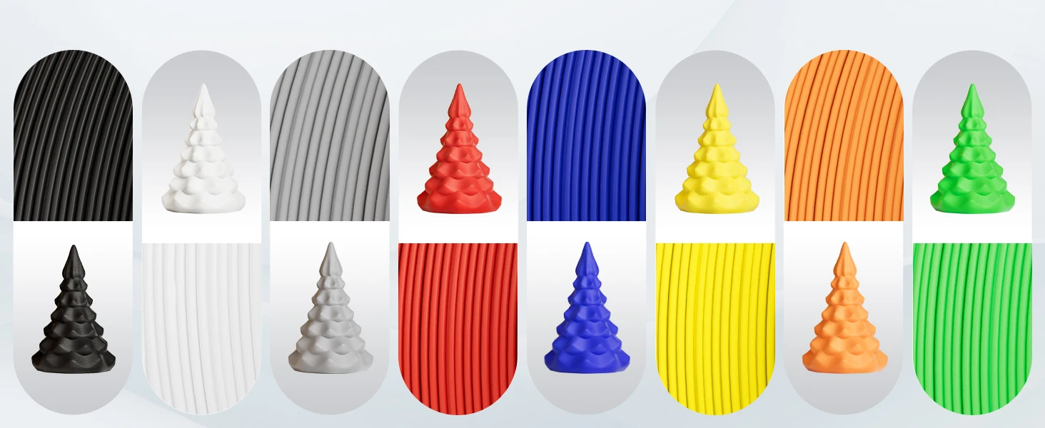 DEEPLEE PLA MATTE PETG Filament 1,75mm 4KG, 3D-Drucker-Filament in Großpackung, Maßgenauigkeit +/- 0,02mm, Ausverkauf – Detail 6