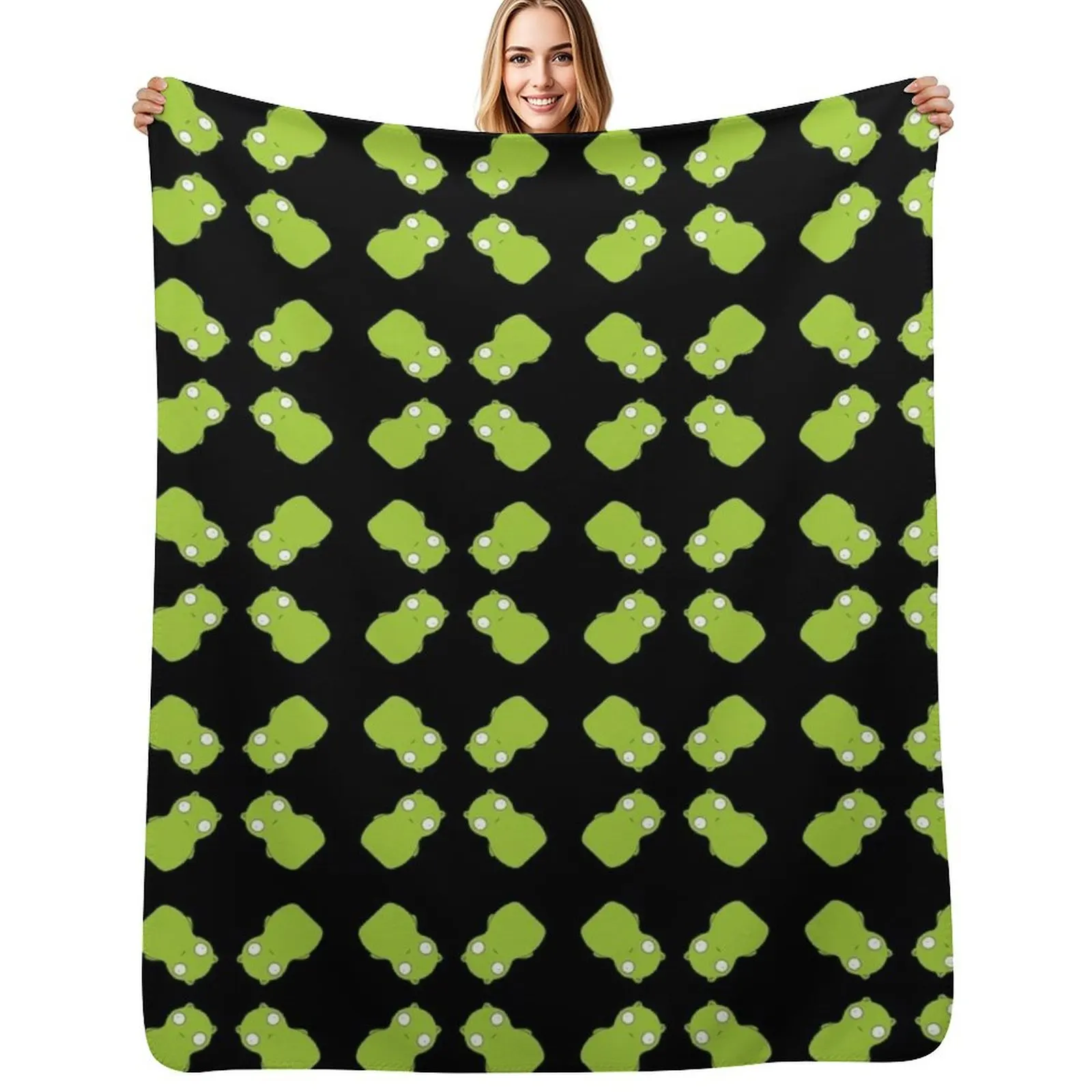 

Kuchi Kopi Pattern Throw Blanket cosplay anime Multi-Purpose Furrys Thin Blankets