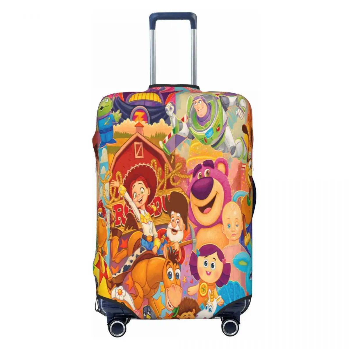 

Custom Toy Story Fine Art Luggage Cover Protector Cute Cartoon Travel Suitcase Covers for 18-32 Inch