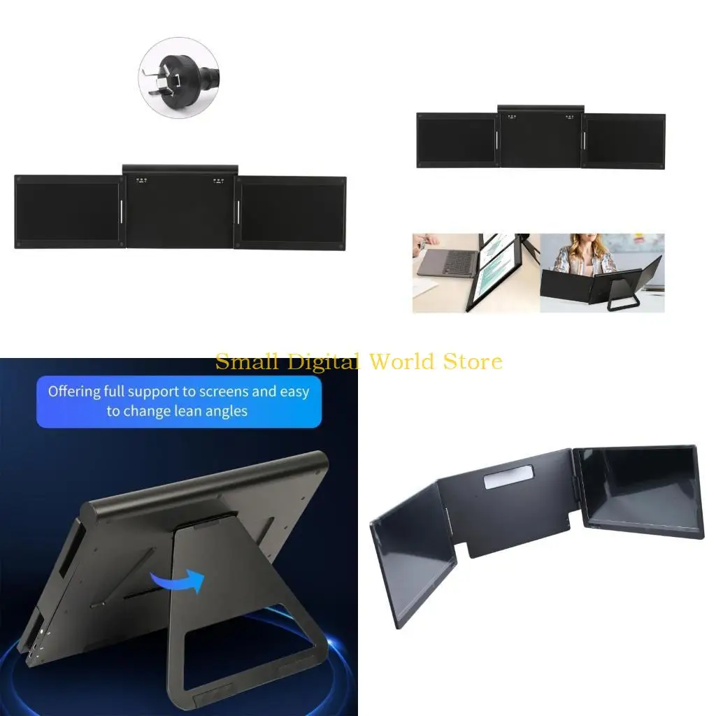 

Портативные мониторы 77UB 14 дюймов для ноутбука IPS 1080P, расширитель дисплея с двойным экраном