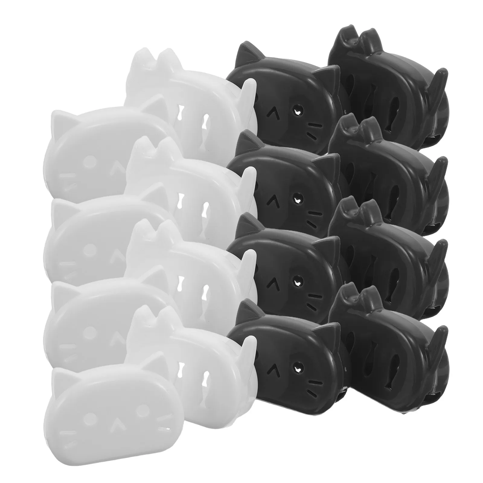 16Pcs Cat Toothbrush Covers Travel Cute Animal Shape Portable Manual Toothbrush Protective Caps for Hygiene and Travel