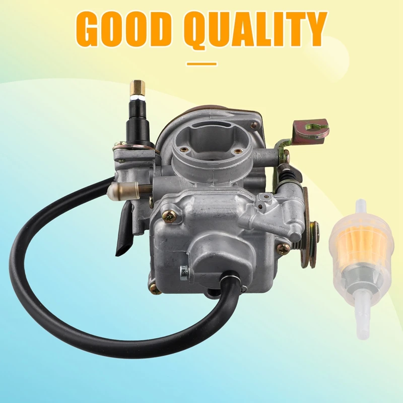 Carburetor With Fuel Filter For E-TON Rover & Viper 70Cc 90Cc RX4-70M RX4-90R Eton 811613, 813802