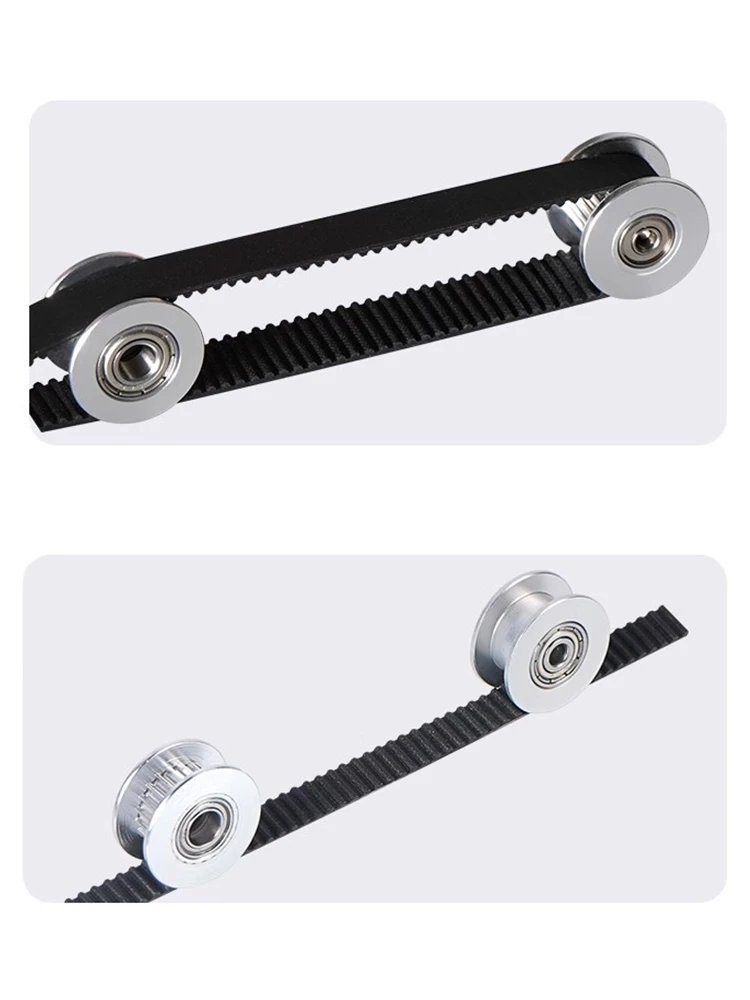 GT2 Zahnriemen, geschlossene Schleife, Gummi, 2GT, 6 mm/10 mm, 110 mm, 158 188 200 300 400 610 852 1220 mm, Synchronriemen, Teil 3D-Drucker-Teile – Detail 9