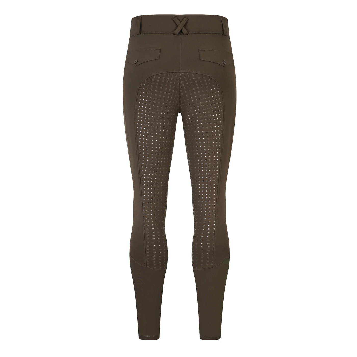 Professional equestrian pants full silicone quick-dry elastic tight equestrian sports pants anti-slip riding pants thick wear-re
