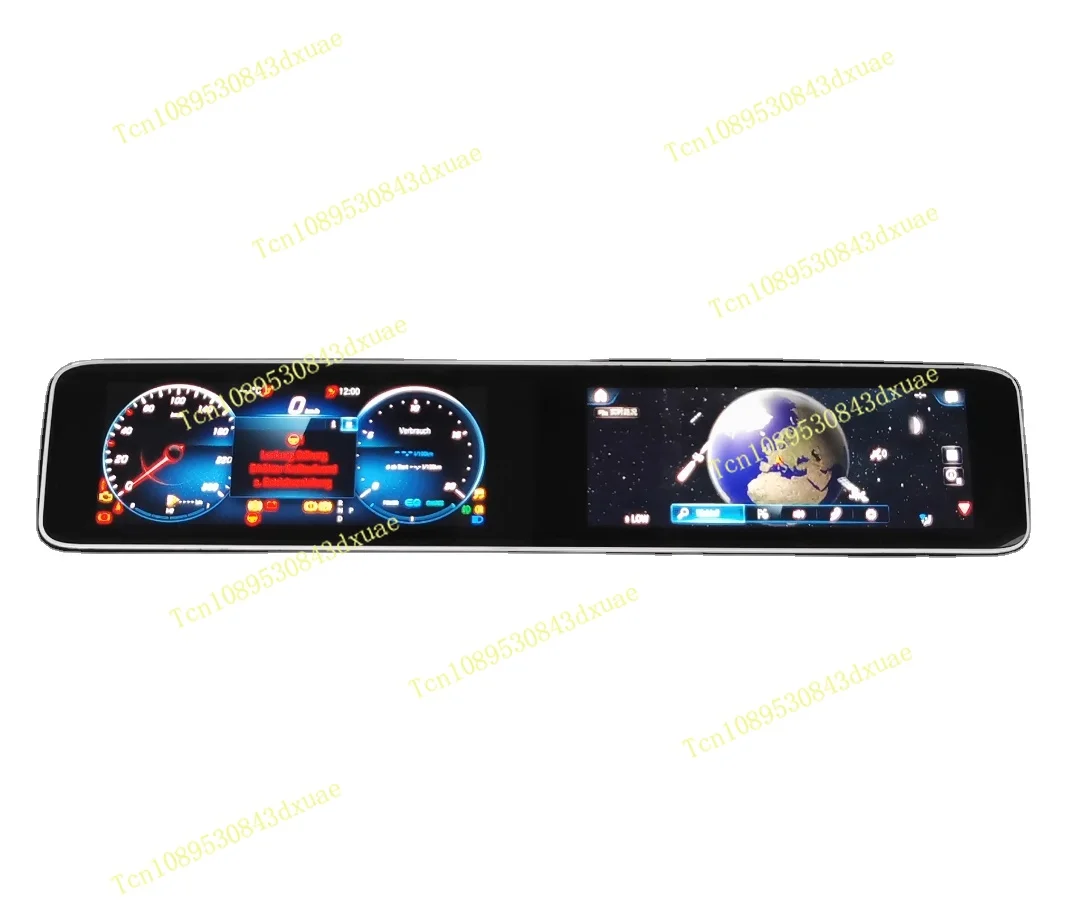 2025W177 W247 W118 Instrument Cluster Multimedia 10.25 Inch Dual LCD Display Speedometer for A-class  B-class  Car GLA