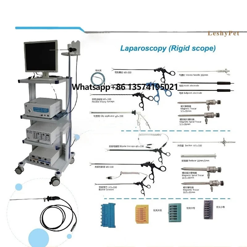 Leshypet   Medical Equipment Veterinary Video Colonoscope 2.8Mm Working Channel Gastroscope Price