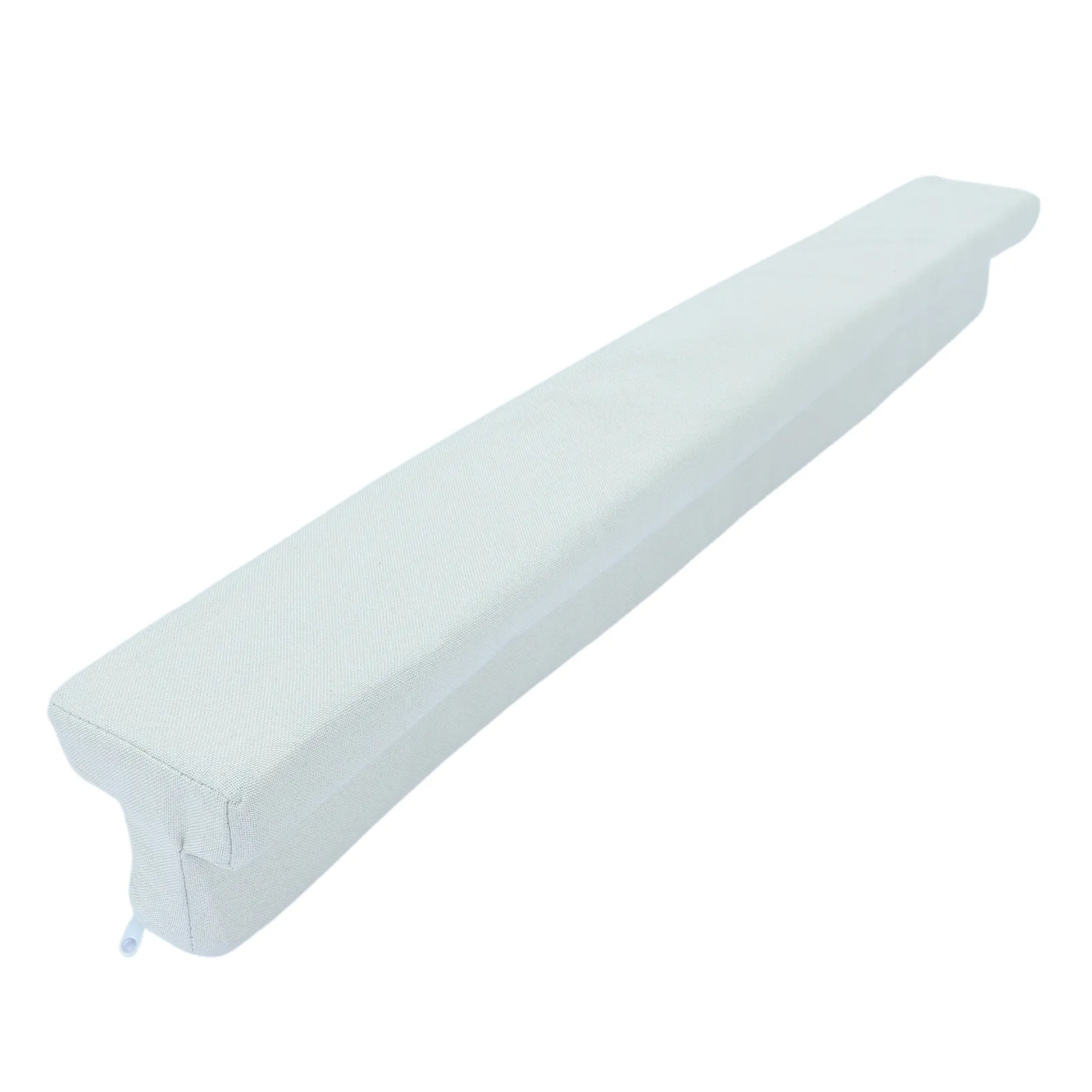 T Shaped Bed Filler Mattress Side Bridge Crack Stopper 31.5 Inch Foam Insert Removable Washable Cover Bed Wall Blocker
