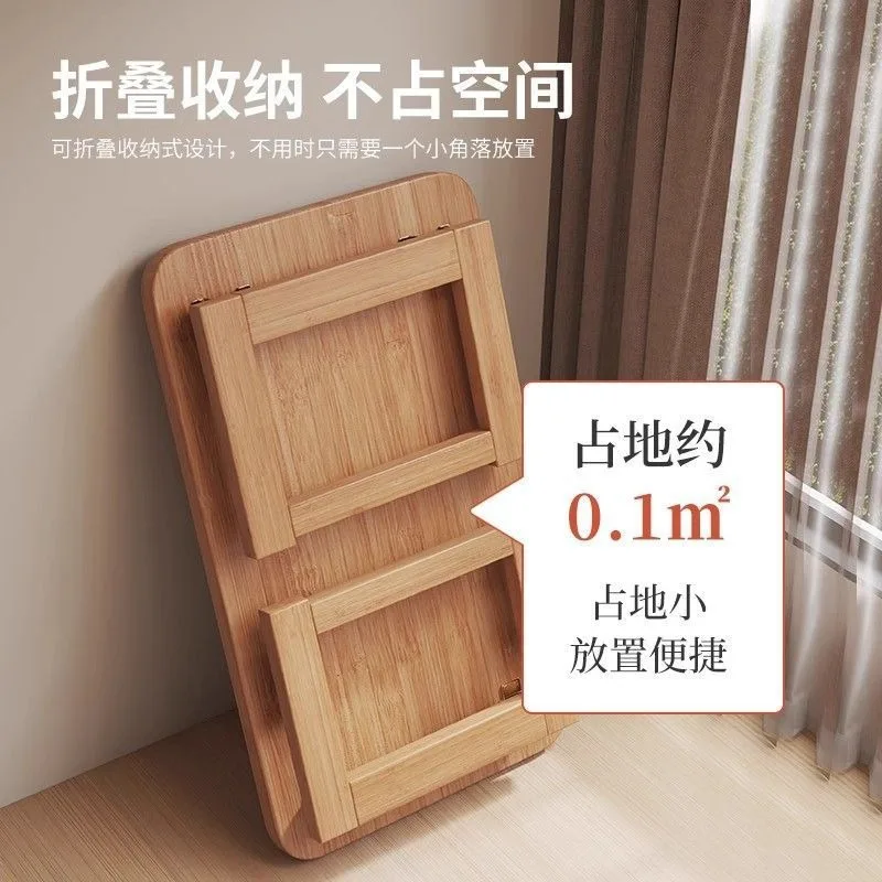 Small coffee table household bay window new Chinese style low table tea table simple foldable balcony bay window tatami