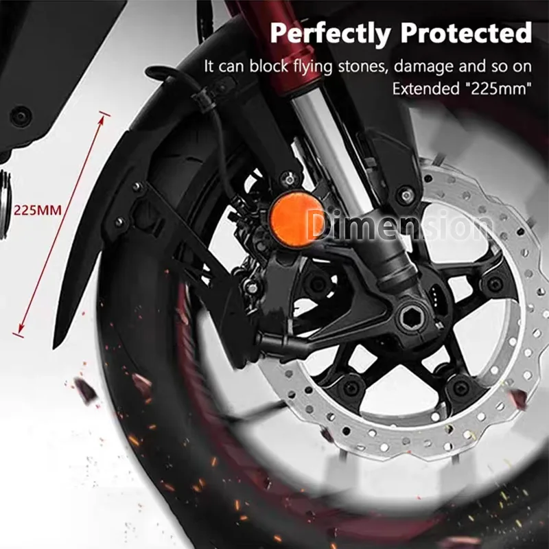 แผ่นบังโคลนหน้าสำหรับมอเตอร์ไซค์สำหรับ Honda CB750 Hornet 2023 CB 750 Hornet CB750 2024